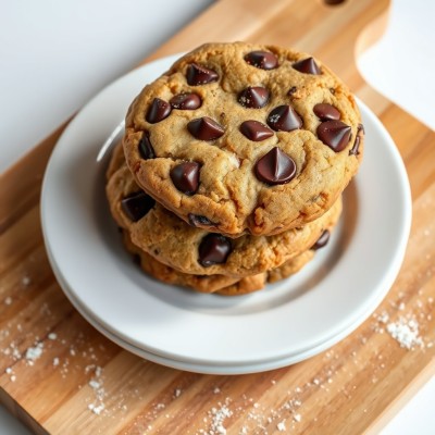 Cookies moelleux aux pépites de chocolat