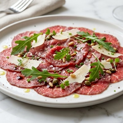 Carpaccio de Bœuf au Parmesan