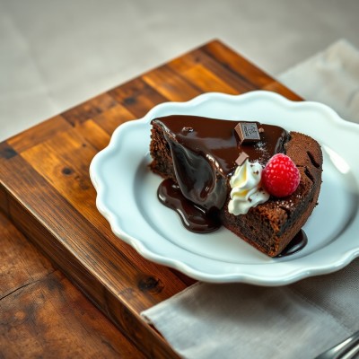 Gâteau au chocolat fondant