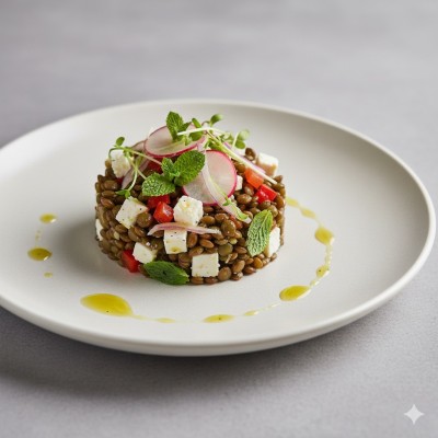 Salade de Lentilles et Feta