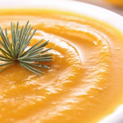 Velouté de potiron et carottes