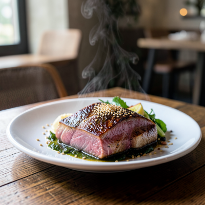 Tataki de Thon au Sésame