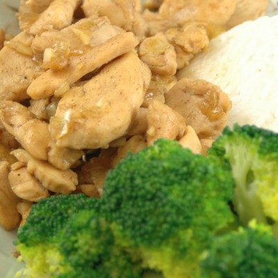 Poulet sucré-salé aux épices