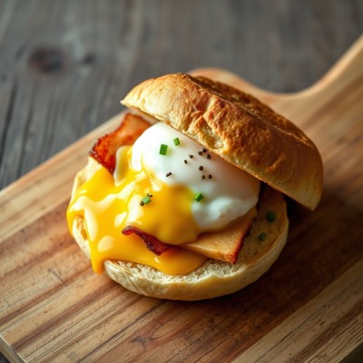 Muffin œuf-bacon-fromage