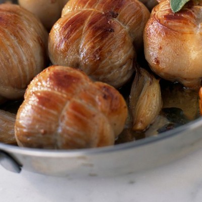 Paupiettes de veau à la moutarde