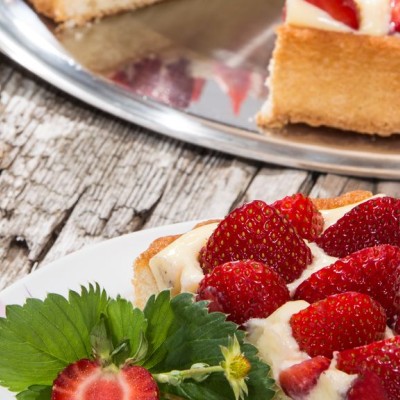 Tarte aux fraises