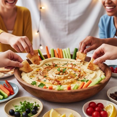 Houmous Crémeux