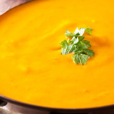 Soupe douce à la courge