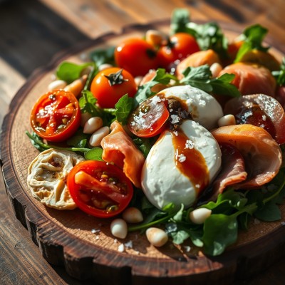 Salade italienne gourmande