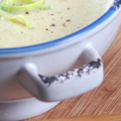 Velouté poireaux-pommes de terre