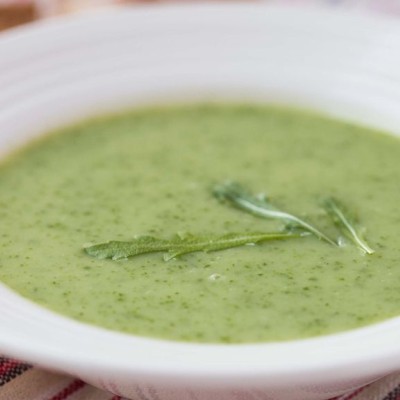 Soupe crémeuse aux radis