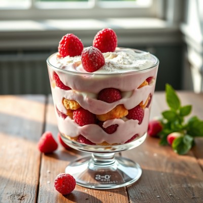 Tiramisu framboise