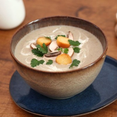 Soupe aux champignons et pommes de terre
