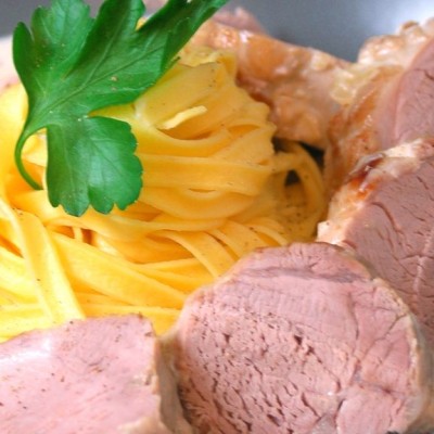 Filet mignon de porc au maroilles