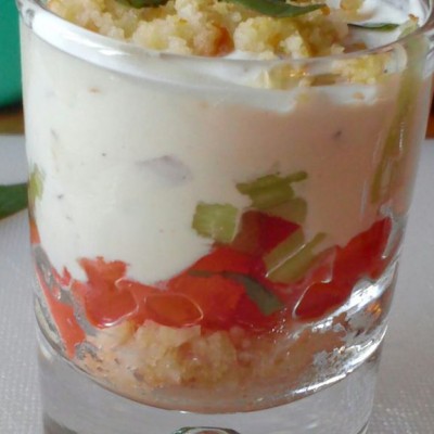 Verrines fraîcheur à la crème