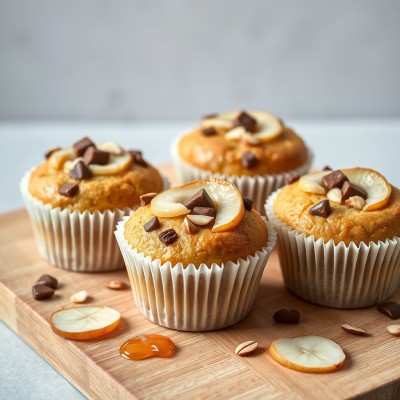 Muffins poires chocolat