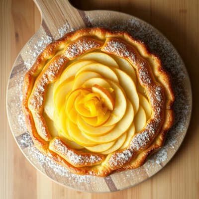 Tarte pommes-citron