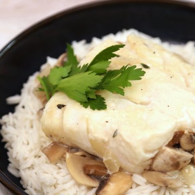 Blanquette de poisson à la crème