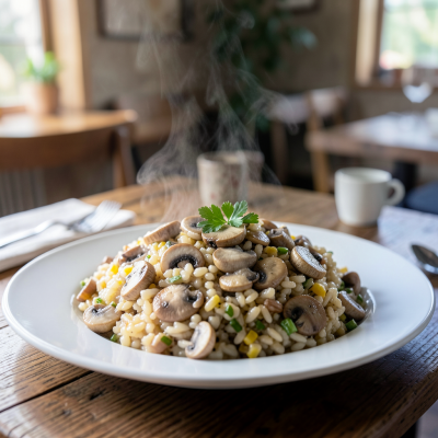 Risotto aux Champignons