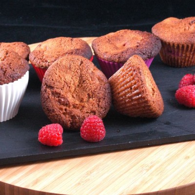 Muffins aux framboises
