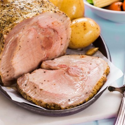 Rôti de porc à la moutarde