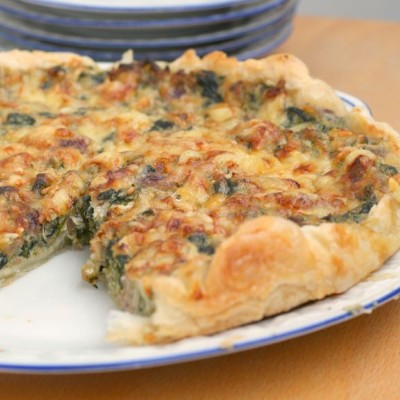 Quiche thon tomate
