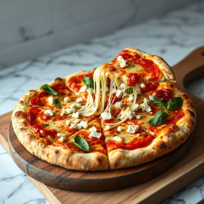 Pizza trois fromages