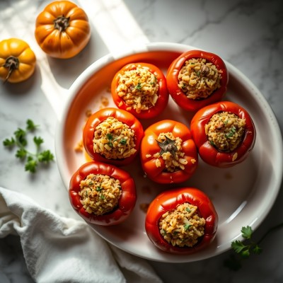 Tomates farcies maison