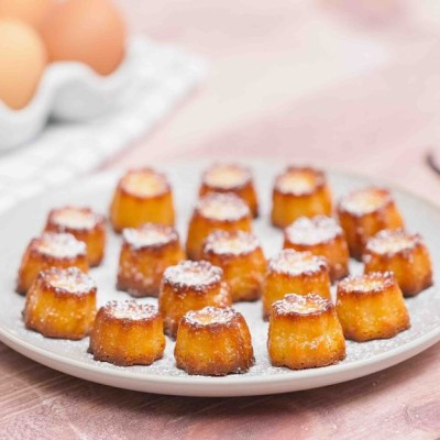 Cannelés moelleux à la vanille