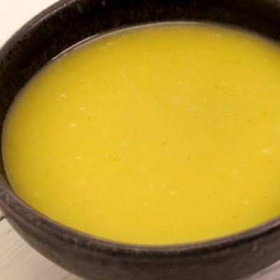 Soupe curry courgette