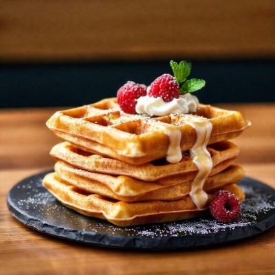 Gaufres à la crème