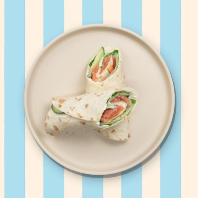 Wrap saumon frais