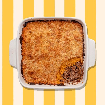 Parmentier de canard et patates douces