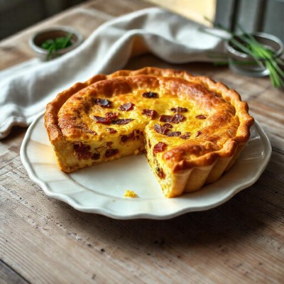 Quiche aux lardons