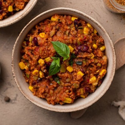 Chili express aux haricots rouges