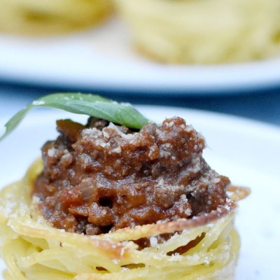 Spaghetti à la bolognaise