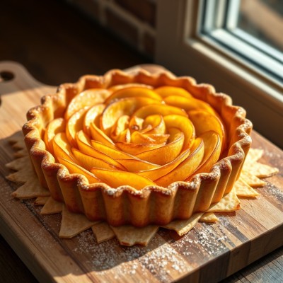 Tarte aux pommes maison