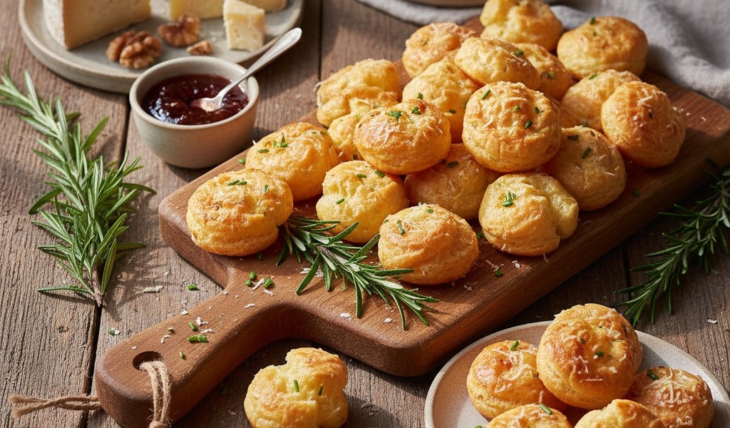 Gougères au Fromage