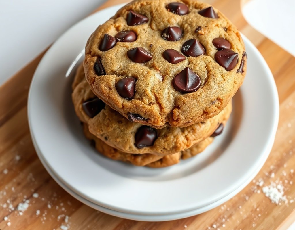 Cookies moelleux aux pépites de chocolat
