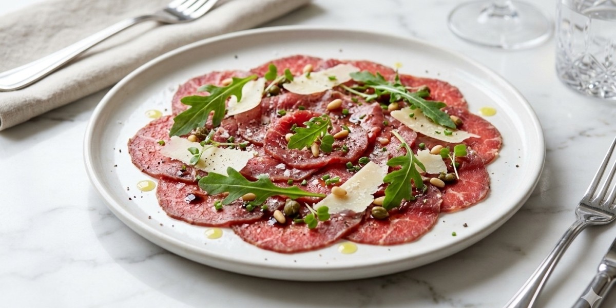Carpaccio de Bœuf au Parmesan