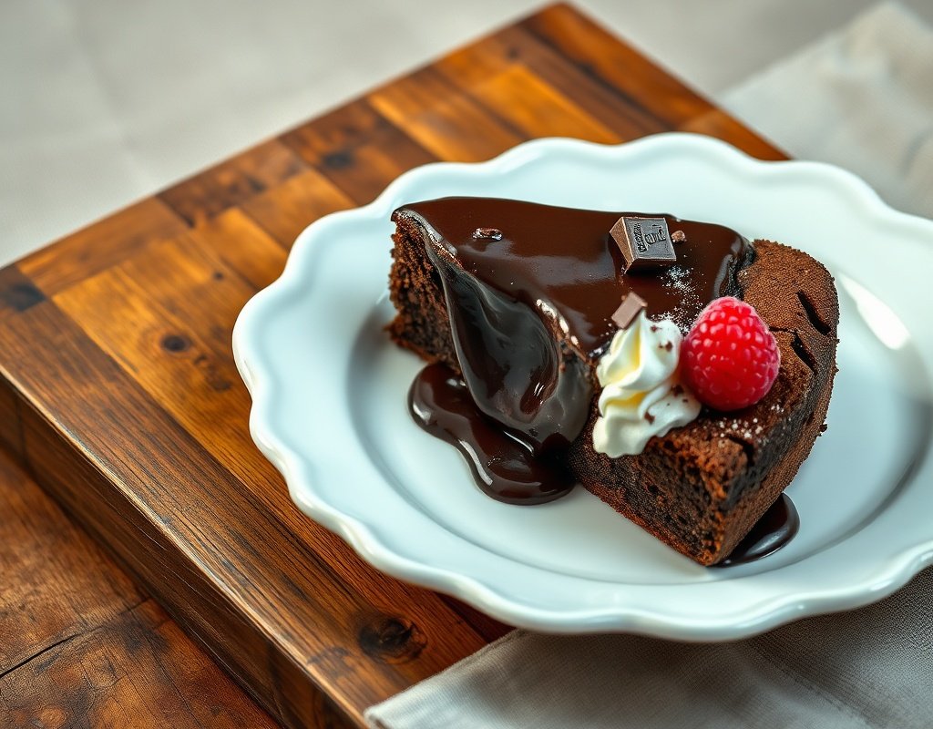 Gâteau au chocolat fondant