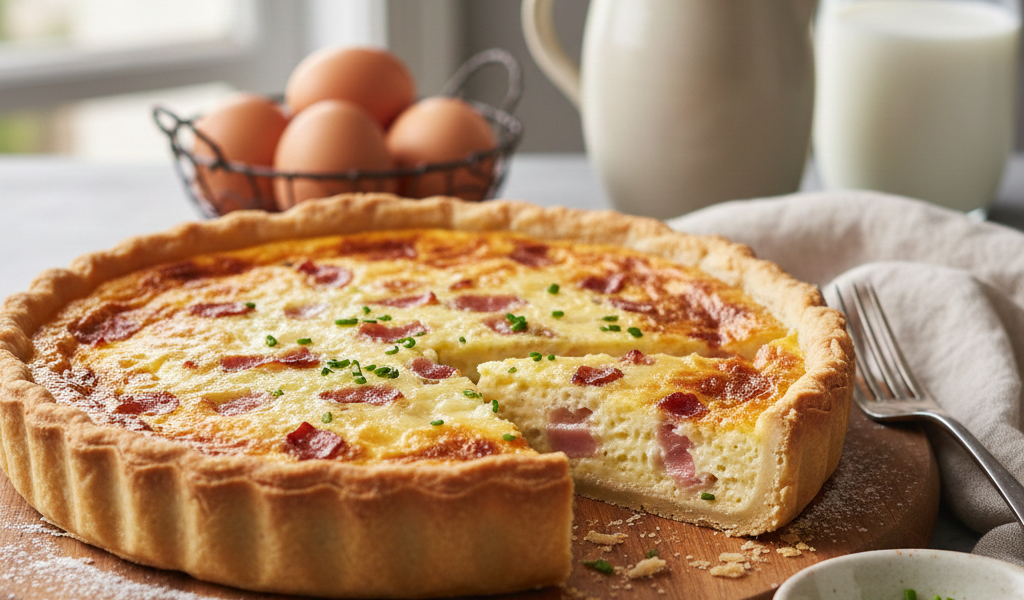 Quiche lorraine maison