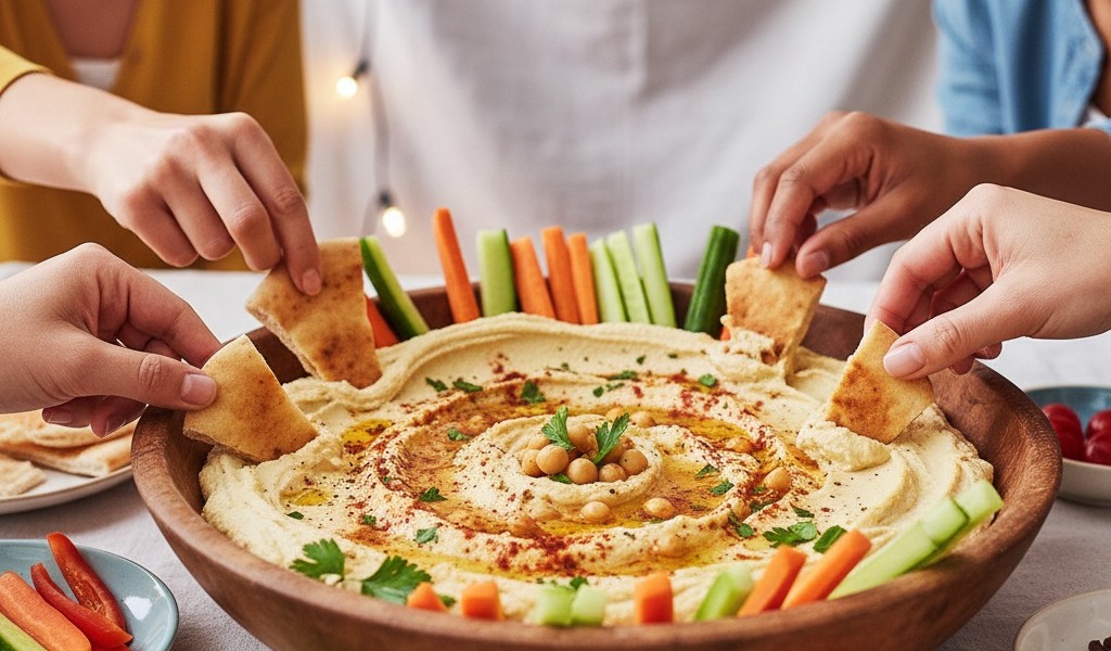 Houmous Crémeux