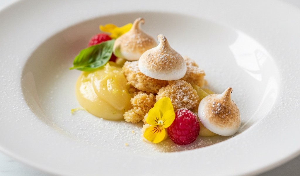 Tarte citron Déstructurée