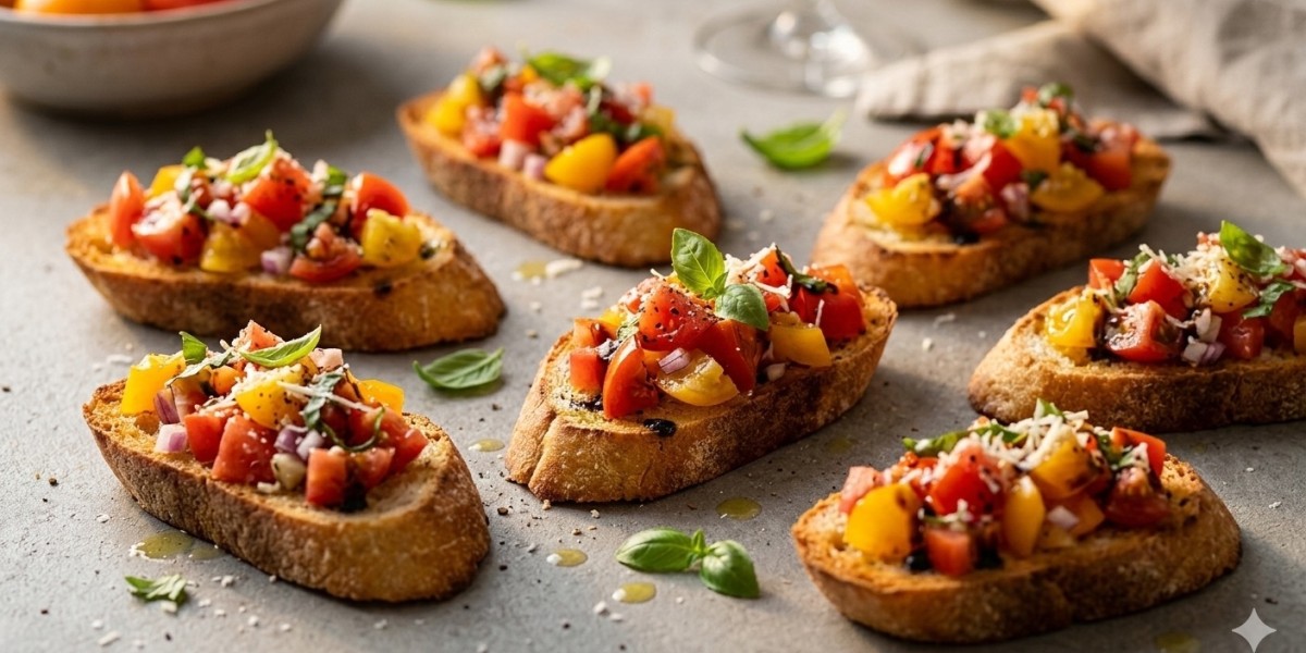 Bruschetta Tomate Basilic