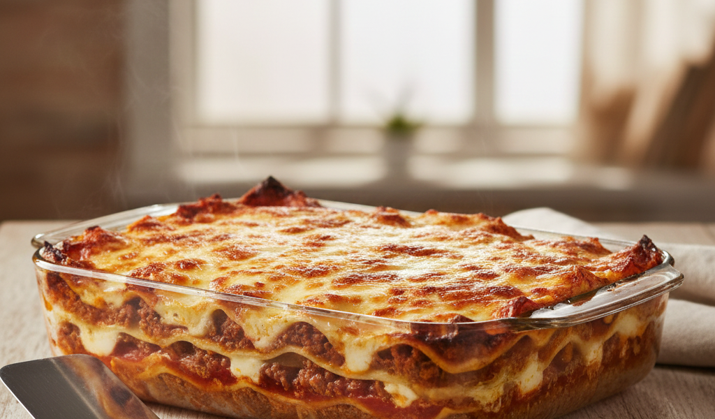 Lasagnes à la bolognaise