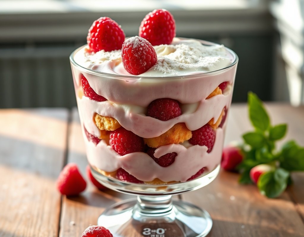 Tiramisu framboise