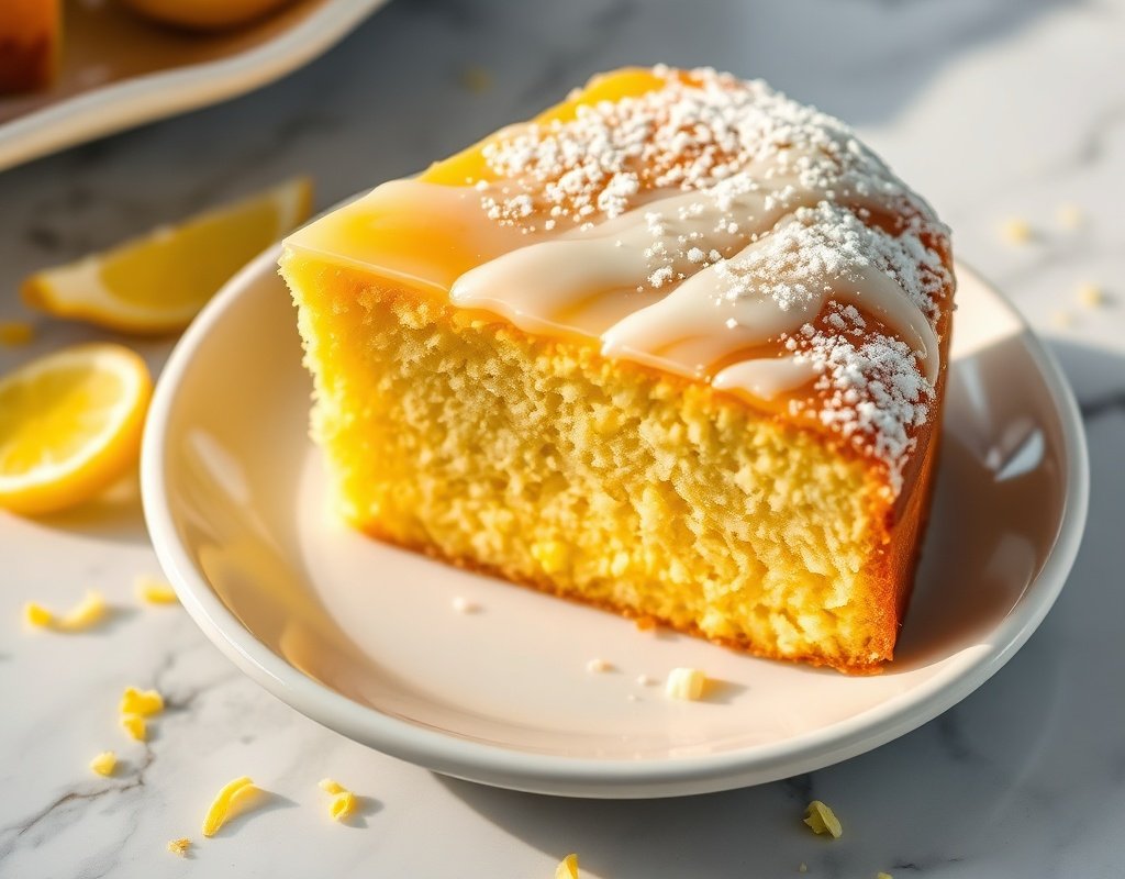 Cake citronné