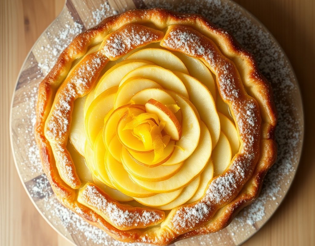 Tarte pommes-citron