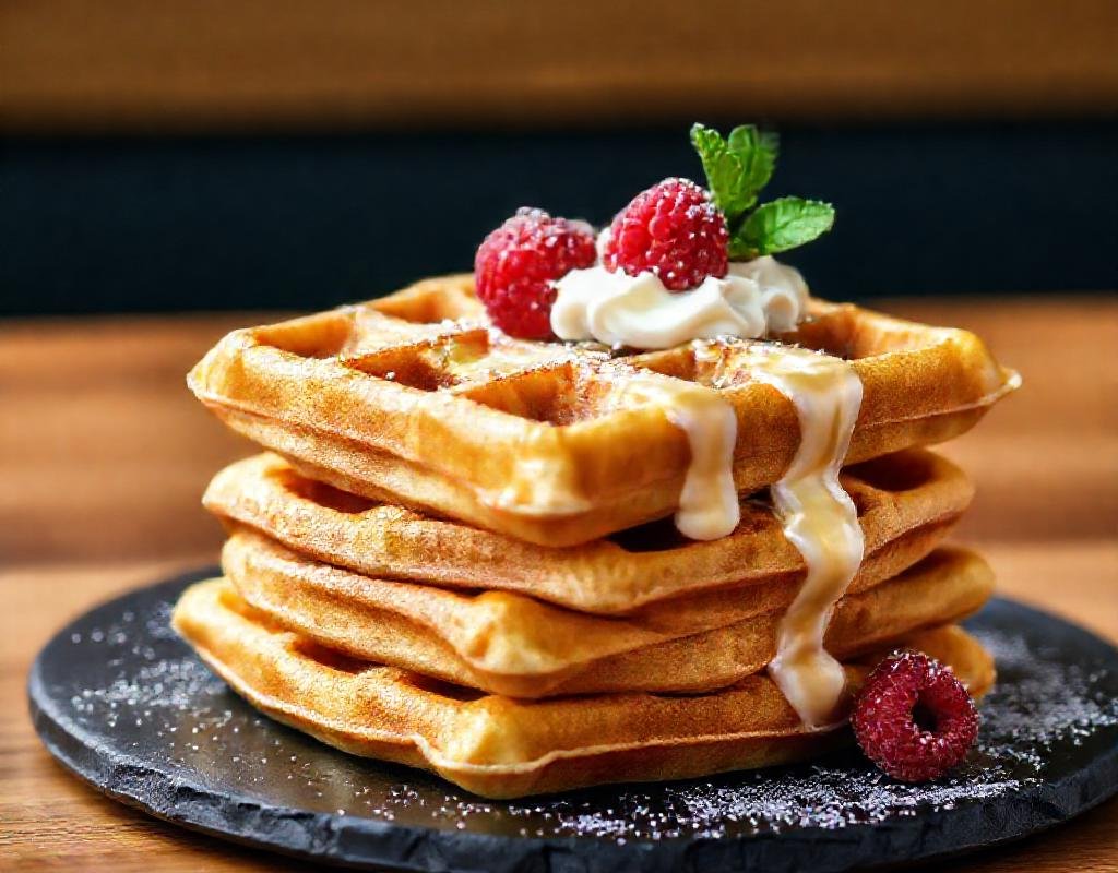 Gaufres à la crème